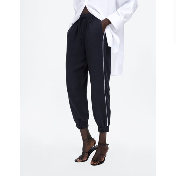 zara tracksuit pants